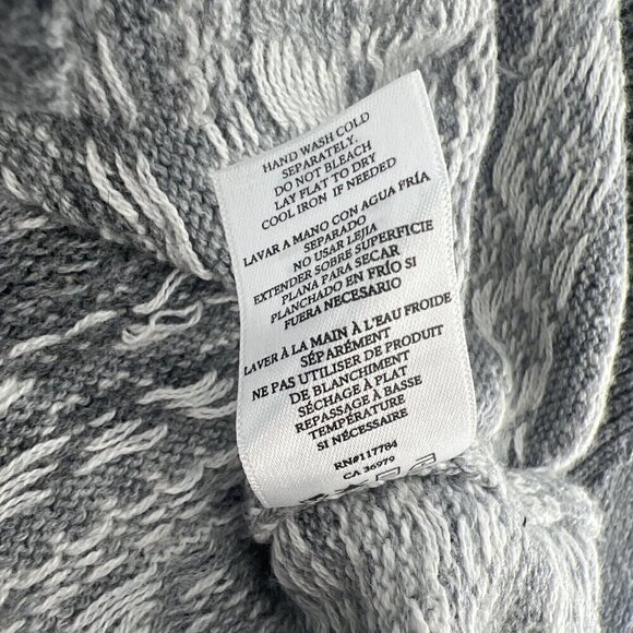 Rails Mens Size XL Gray Carlisle Sweater In Silver Icicle Fair Isle Nordic - Picture 10 of 10
